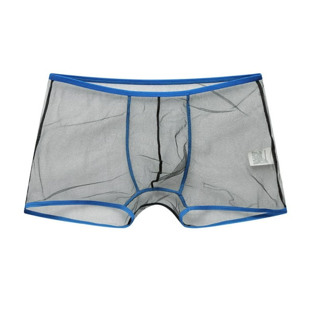 Unique Design Breathable Cotton Boxer Trunk Men Soft Underwear Underpants Geometric Asian Size XXL 